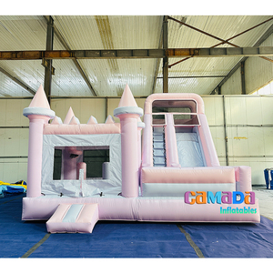 Trong nhà ngoài trời <span class=keywords><strong>Inflatable</strong></span> Bounce House trượt <span class=keywords><strong>Inflatable</strong></span> <span class=keywords><strong>Bouncer</strong></span> Combo thương mại nhảy lâu đài và lớn ướt/khô trượt - Product Image 3