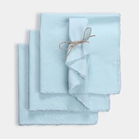 Serviettes de table en coton et lin nordique écologiques, couleur unie, tissu tissé uni, nappe de table moderne, décoration de table de cuisine