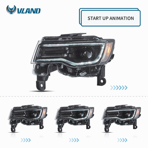 VLAND (quarta generazione <span class=keywords><strong>WK2</strong></span>) faro a LED a 2014 2021 4th Gen con animazione dinamica Start up per <span class=keywords><strong>Jeep</strong></span> Grand <span class=keywords><strong>Cherokee</strong></span> <span class=keywords><strong>WK2</strong></span> - Product Image 4