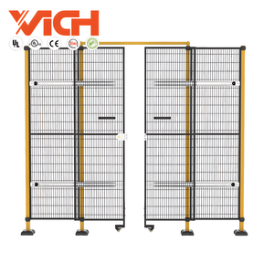 Büyük endüstriyel depo için çift salıncak güvenlik çiti kapı bariyer sistemleri için yüksek riskli alanlar endüstriyel kafes kapıları - Product Image 2