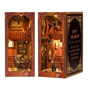 Kit DIY para Rincón de Lectura, Sujetalibros, Rompecabezas 3D de Madera, Decoración para Estantería con Llaves de Juguete, Manualidades Exquisitas, Juguete DIY Perfecto - Product Image 5