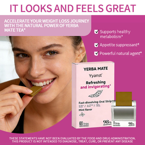 OEM/ODM – Bandes orales de Yerba Maté à dissolution rapide, véganes, pour la gestion de l'énergie, un métabolisme sain et la perte de poids - Product Image 2