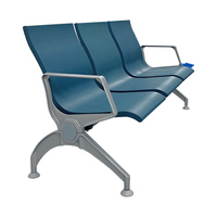 Chaise d'attente pour dialyse à 3 places en plastique, réglable électriquement, design moderne pour hôpital