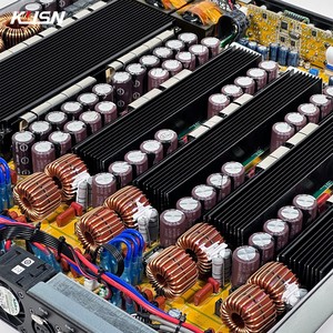 Amplificatore di Potenza Digitale Professionale Classe D 4200W x4 Canali 8 Ohm, <span class=keywords><strong>Stereo</strong></span> 1U per Subwoofer, Performance di Fascia Alta su Larga Scala - Product Image 6