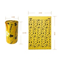 Juicepet Outdoor Fabricant 324 Compte Coloré Terre Friendly Pet Merde Sac Biodégradable Compostable Pet Dog Merde Sac