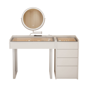 Modern Wood Top Sales Pedicure Mobile Tech Portable Manicure Table- Nail <b>Desk</b> Work Station - Product Image 1