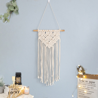 Dân Gian Nghệ Thuật Sáng Tạo Trang Trí Nội Thất Mặt Dây Chuyền Tua Bohemian Treo Tường Macrame Dream Catcher