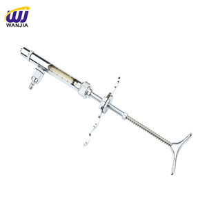 <span class=keywords><strong>Seringue</strong></span> continue WANJIA 0,02 <span class=keywords><strong>ml</strong></span>, injecteur métallique vétérinaire, vaccinateur aviaire réglable pour poulets et canards - Product Image 2
