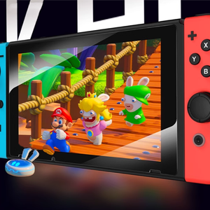 Protecteur d'écran en verre trempé transparent pour <span class=keywords><strong>console</strong></span> <span class=keywords><strong>de</strong></span> <span class=keywords><strong>jeu</strong></span> Nintendo Switch - Product Image 2