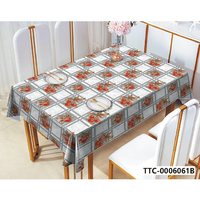 Nappe de table en PVC écologique, non toxique, durable, résistante à la chaleur, imperméable, résistante à l'huile, surface lisse, pour usage domestique