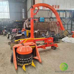 Guide-Q900 Récolteuse de fourrage et de céréales à double rangée, tractée par tracteur, avec hacheuse, transmission par engrenages et remorque latérale - Product Image 3