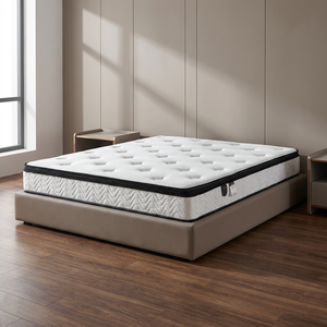 Memory Foam Hybrid Pocket <b>Spring</b> Mattress in a Box Queen Size Mattress King Size Mattress Orthopedic Support Matelas Compressé - Product Image 2