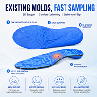 Semelles orthopédiques tendance en EVA pour le soutien de la voûte plantaire, correctrices pour pieds plats, pour chaussures