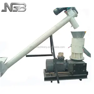 500 ~ 700 kg/giờ hiệu quả vỏ phẳng Die PELLET làm cho Giá máy