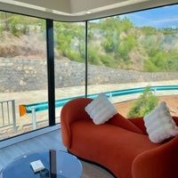 Petite maison mobile d'extérieur Maison résidentielle commerciale d'hôtel Petite maison de luxe Maison modulaire préfabriquée Capsule spatiale