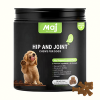 Complément alimentaire pour chiens OEM 120 Soft Chews pour les hanches et les articulations, glucosamine, soulagement de la douleur, chondroïtine, compléments avancés pour les hanches et les articulations
