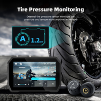BECHO Pantalla Inalámbrica para Motocicleta con CarPlay y Android Auto, Monitor de Navegación GPS para Moto de 5 Pulgadas, Compatible con Rotación de Pantalla Automática, Precio Bajo