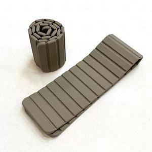 Poids de cheville et de poignet magnétiques en silicone réglables 1kg 2kg, logo personnalisé, accessoires de fitness Pilates, vente en gros - Product Image 5