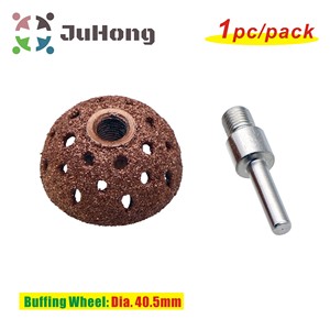 Rueda de pulido Carburo de tungsteno Escofina Neumático Medidor de profundidad Neumático Revestimiento interior Tubo Pulido Herramienta de parche de neumático plano - Product Image 4