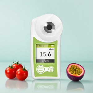 Réfractomètre numérique Brix Charge USB C Compensation automatique de la température Gamme de réfractomètre Brix 0-55% 0.<span class=keywords><strong>2</strong></span>% Précision - Product Image 1