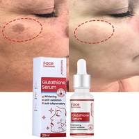 Sérum Visage Éclaircissant Multi-Action Fermenté à la Vitamine C, Niacinamide, Arbutine, TXA, Glutathion 377 577, Correcteur de Taches Brunes et Blanchissant