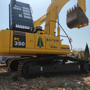 รถขุดตีนตะขาบ Komatsu PC350 มือสอง น้ำหนัก 35 ตัน เครื่องจักรทนทานและมีประสิทธิภาพ พร้อมเครื่องยนต์ เกียร์ ปั๊ม และลูกปืน พร้อมจัดส่ง - Product Image 2
