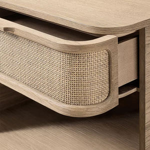 Mesa de Cabeceira Moderna de Madeira para Hotel com Acabamento para Quarto ou Sala de Estar Móveis para Apartamento - Product Image 5