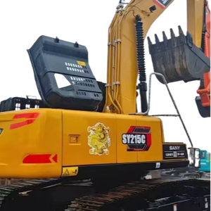 Sed SANY SY215C Excavadora sobre orugas Calidad garantizada Pequeño equipo mecánico con bomba de motor Isuzu Kawasaki Gearbox PLC - Product Image 1