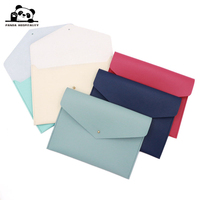 Porte-documents de présentation A4 en cuir PU souple personnalisé, pochette, mallette, organiseur de documents