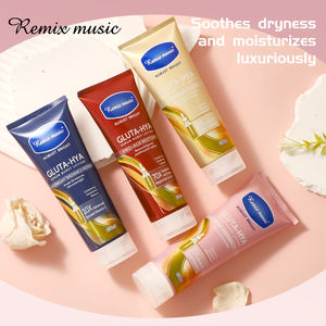 Échantillons Gratuits Personnalisation Marque Privée OEM Gommage Corporel Crème Visage & Lotion Hydratante Corps Tous Types de Peau Lotion Hydratante au Beurre de Karité - Product Image 5