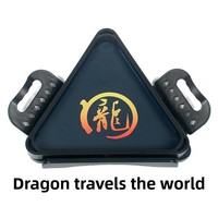 Support triangulaire antichoc pour plateau de ramassage de billes de billard en résine – Accessoire pour cadre de billard chinois à huit boules