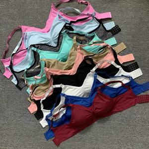 Reggiseno da <span class=keywords><strong>Allattamento</strong></span> Senza Ferretto per Donne <span class=keywords><strong>in</strong></span> <span class=keywords><strong>Gravidanza</strong></span>, Apertura Frontale, Taglia Grande, <span class=keywords><strong>in</strong></span> Nylon Sottile, Regolabile con Push-Up - Product Image 1