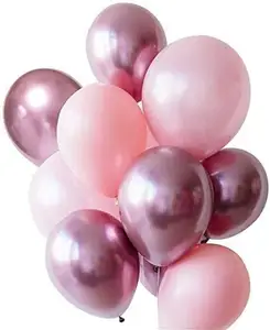 Licht Roze En Mauve Ballonnen Latex Ballonnen Voor Party