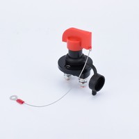 Interrupteur de déconnexion de batterie en métal 200A DC 12V 24V IP65 pour camions, chariots élévateurs, instruments