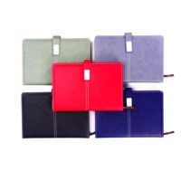 Libro de pegatinas de tapa dura con diario espiral A5A6 personalizable con Cuaderno de logotipo estampado en caliente