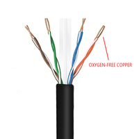 Câble réseau UTP Cat5e RJ45 DingLiang en gros, boîte de 305 m, cuivre sans oxygène, étanche, LSZH PVC pour centre de données POE, 8 conducteurs