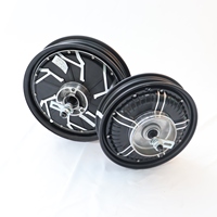 Kit de Conversion Ebike Économique Moteur Moyeu 12 Pouces 72V Trottinette Électrique Moteur BLDC 2000W