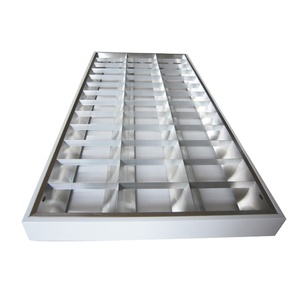 T8 Recessed <strong>LED</strong> <strong>Grille</strong> <strong>Light</strong> 2x4ft H Modern Office Lamp 60x60 60x120 3x40W - Product Image 2