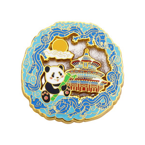 Aimant de réfrigérateur Machine Aimant rond Souvenir de réfrigérateur Aimants de réfrigérateur du monde entier - Product Image 1