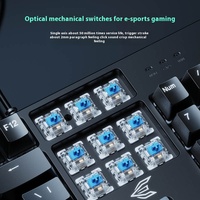Clavier de jeu filaire mécanique véritable Power E Family GK100, ensemble de souris de jeu pour ordinateur portable et ordinateur de bureau