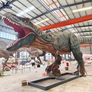 Modelo de Tiranosaurio <span class=keywords><strong>Rex</strong></span> Robótico Animatrónico para <span class=keywords><strong>Parque</strong></span> de Dinosaurios - Uso en Parques de Aventura y Aeropuertos, Construcción Metálica, Interior/Exterior - Product Image 4