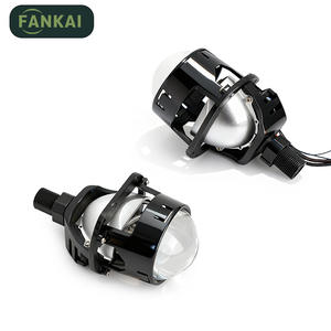 Phare de voiture à lentille bi-xénon LED sans perte de qualité, 2,5 pouces, transfrontalier, 51W, haute puissance, faisceau haut et bas intégré, 12V pour H4 H7 - Product Image 2