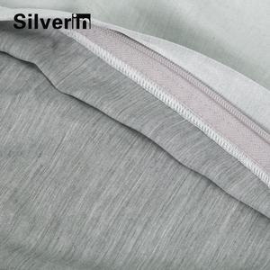 <span class=keywords><strong>Taie</strong></span> d'oreiller en <span class=keywords><strong>soie</strong></span> de mûrier double anti-microbienne avec logo personnalisé, en fibres d'argent de qualité supérieure, pour la peau et les cheveux - Product Image 3