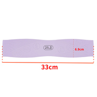 Banda de Resistencia de Silicona de Alta Calidad, Personalizada y Resistente, para Ejercicios de Gimnasio, Fitness, Pilates, Yoga y Entrenamiento de Glúteos
