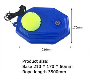 Entraîneur de tennis portable solo avec balle rebondissante et corde pour l'auto-entraînement au tennis - Product Image 3