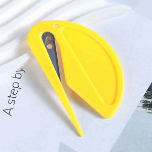 Custom Logo Custom Color Modern Multifunction PVC Letter Opener Envelope Slitter Paper Knife Silk Screen Promotional Gifts - Product Image 3