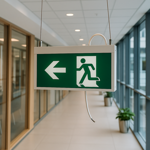Công nghiệp cấp khẩn cấp chiếu sáng an toàn Exit signage văn phòng trần ánh sáng khẩn cấp NiCd Pin Exit Đăng màu xanh lá cây màu - Product Image 3