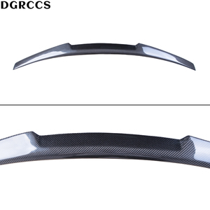 For A5 B8 B8.5 2Door Coupe 8T3 M4 Style Carbon Fiber Rear Spoiler Trunk Wing 2007-2017 Carbon Fiber - Product Image 4