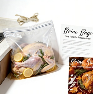 ถุงแช่เนื้อไก่งวงแบบใส ถุงสุญญากาศสำหรับเนื้อปรุงสุก ปลาปรุงสุก <span class=keywords><strong>ไข่</strong></span>ดอง ใช้ตรวจสอบกระบวนการแช่ - Product Image 6