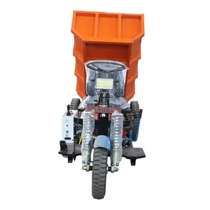 Tricycle à faible consommation de carburant Camion à benne basculante souterrain électrique de 1.5 tonnes Mini Dumper trois Whlees en Chine
